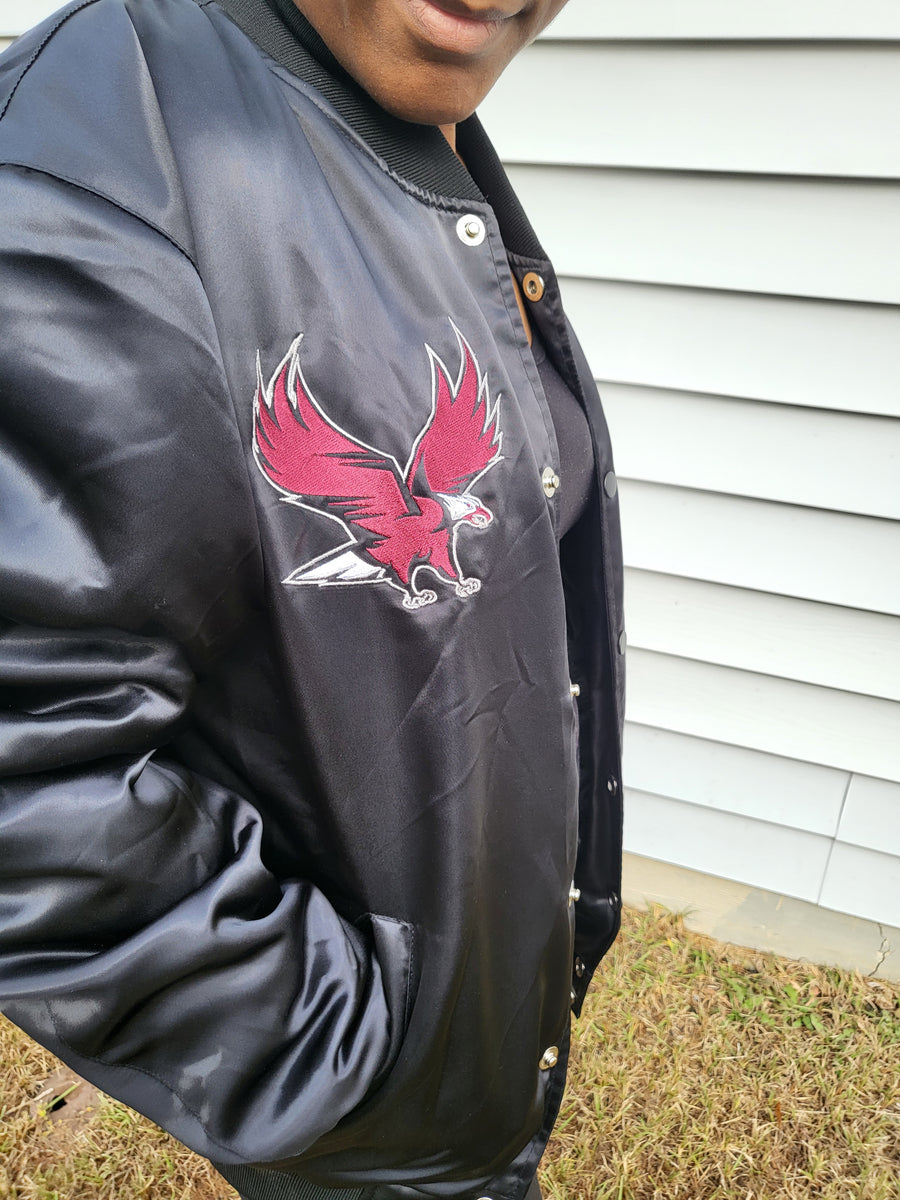 NCCU Eagle Pride Amplified Bomber – Theuniversitycloset